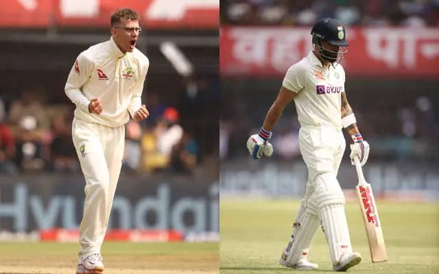 Todd Murphy and Virat Kohli (Pic Source-Twitter)
