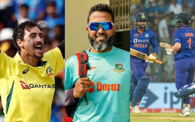 Mitchell Starc Wasim Jaffer Ravindra Jadeja KL Rahul (Photo Source: Twitter)