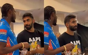 Jasprit Bumrah and Jofra Archer (Pic Source-Twitter)
