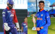 Rishabh Pant and Abhishek Porel (Pic Source-Twitter)
