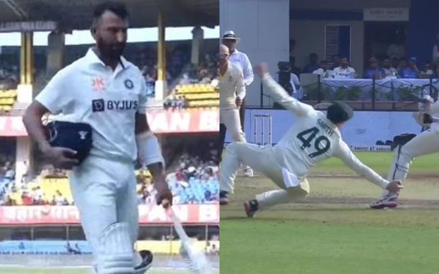 Cheteshwar Pujara Steve Smith (Photo Source: Twitter)