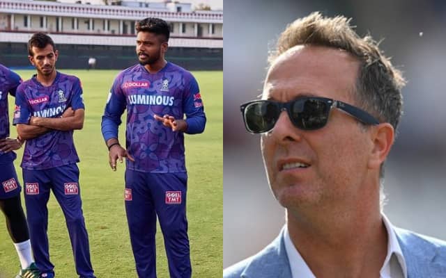 Rajasthan Royals Michael Vaughan (Photo Source: Twitter)