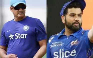 Anil Kumble And Rohit Sharma (Photo Source: Twitter)