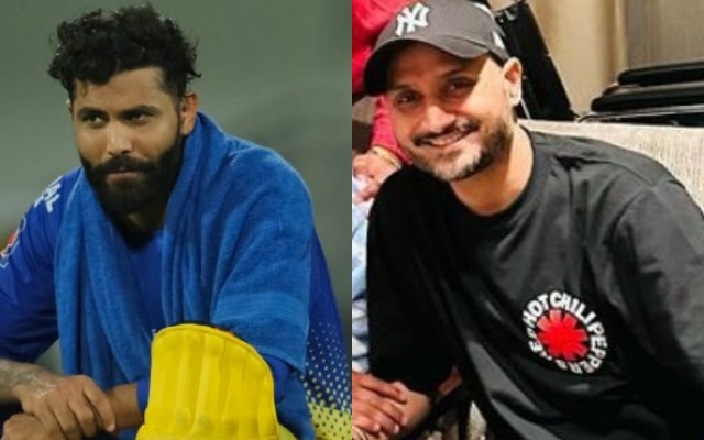 Ravindra Jadeja And Harbhajan Singh (Photo Source:Twitter)