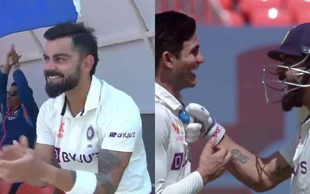 Virat Kohli Shubman Gill (Photo Source: Twitter)