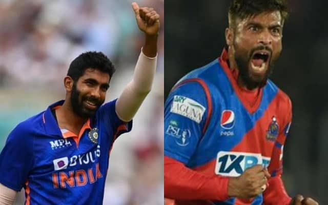 Jasprit Bumrah Mohammad Amir (Photo Source: Twitter)