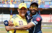 MS Dhoni and Hardik Pandya (Image Credit- Twitter)