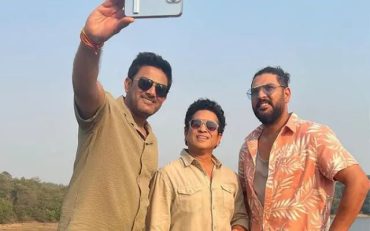 Anil Kumble, Sachin Tendulkar and Yuvraj Singh (Image Credit- Twitter)
