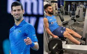 Novak Djokovic and Virat Kohli (Image Source: Twitter)
