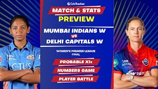 MI vs DC | WPL | FINAL | Match Stats and Preview | CricTracker