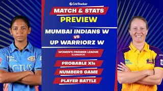 MI vs UPW | WPL | Eliminator | Match Stats and Preview | CricTracker