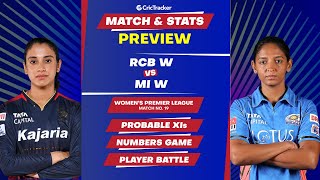 RCB vs MI | WPL | Match 19 | Match Stats and Preview | Crictracker