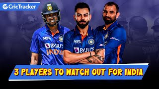 #INDvsAUS | Three Players to Watch out for India | ODI Series | CricTracker