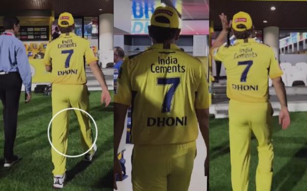 MS Dhoni (Image Source: CSK Twitter)