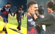 Virat Kohli & Shahrukh Khan (Photo Source: Twitter)