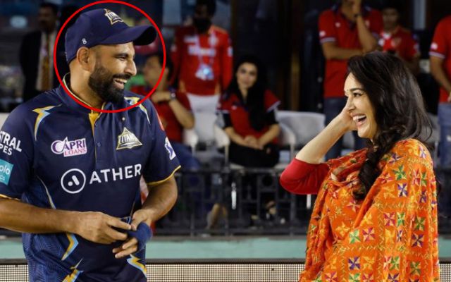Mohammed Shami And Preity Zinta (Image Credit- Instagram)