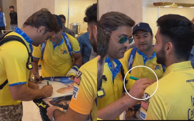 Dhoni With His Fans (Image Credit- Instagram)