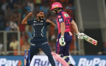 Mohammad Shami and Jos Buttler (Image Source: BCCI-IPL)
