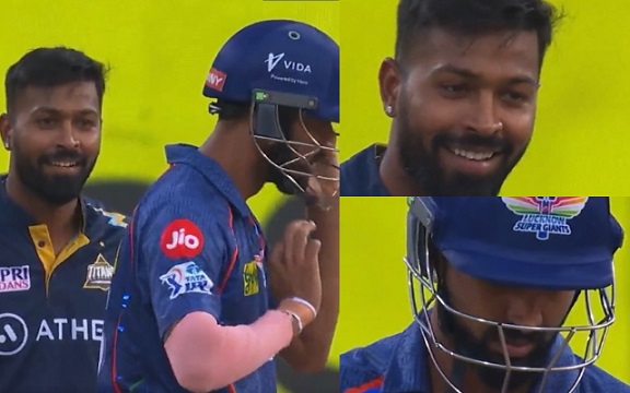 Hardik Pandya and Krunal Pandya. (Image Source: JioCinema/Twitter)