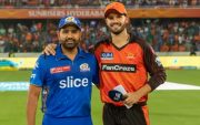 Rohit Sharma and Aiden Markram. (Image Source: BCCI-IPL)