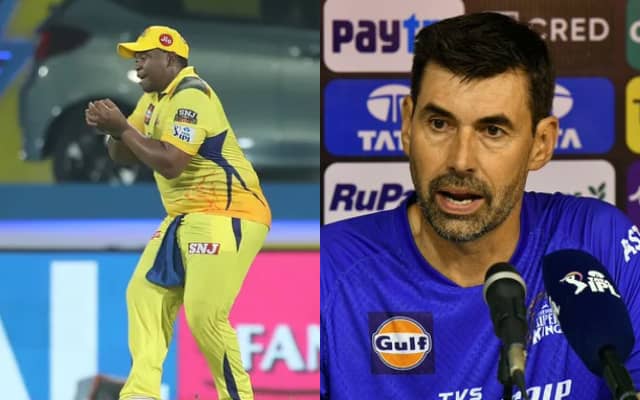Sisanda Magala Stephen Fleming (Photo Source: Twitter)
