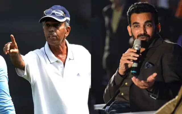 Sudhir Naik and Zaheer Khan (Pic Source-Twitter)