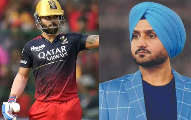 Virat Kohli And Harbhajan Singh (Photo Source: Twitter)