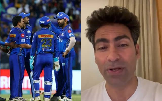 Mumbai Indians and Mohammad Kaif (Pic Source-Twitter)