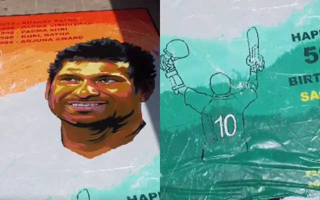 Sachin Tendulkar Portrait (Pic Source-Twitter)