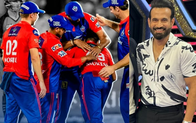 Irfan Pathan And Delhi Capitals (Photo Source: Twitter)