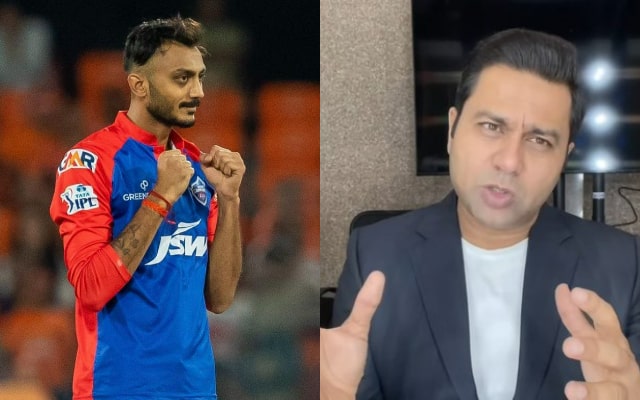 Aakash Chopra And Axar Patel (Photo Source: Twitter)