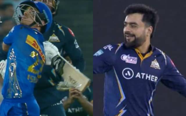 Ishan Kishan and Rashid Khan (Pic Source-Twitter)