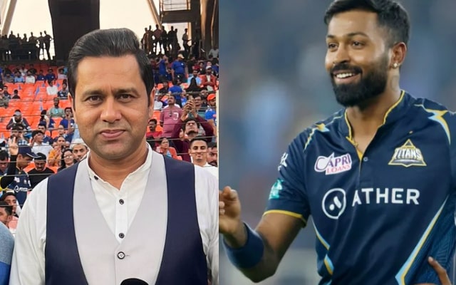 Hardik Pandya And Aakash Chopra (Photo Source: Twitter)