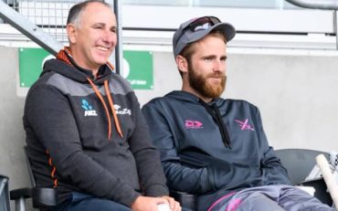 Garry Stead and Kane Williamson (Pic Source-Twitter)