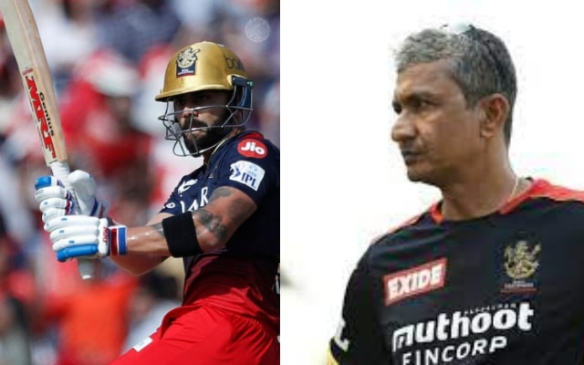 Sanjay Bangar And Virat Kohli (Photo Source: Twitter)