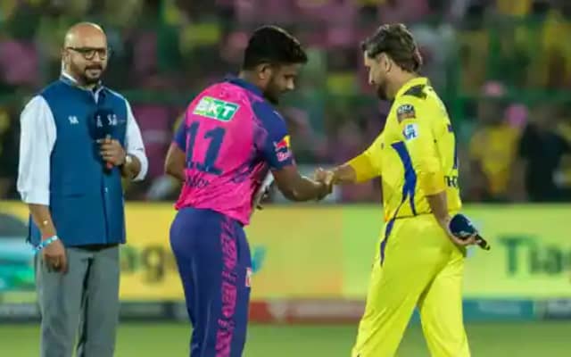 RR VS CSK (Pic Source-Twitter)