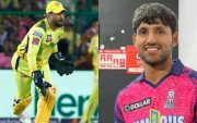 Dhruv Jurel And MS Dhoni (Photo Source: Twitter)