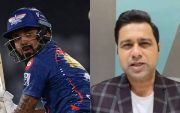 KL Rahul and Aakash Chopra (Pic Source-Twitter)