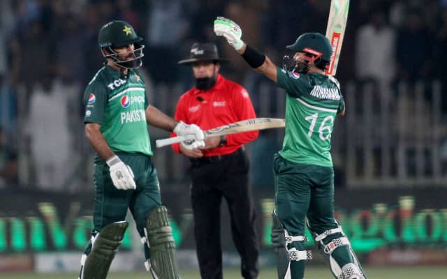 Fakhar Zaman Mohammad Rizwan (Photo Source: Twitter)