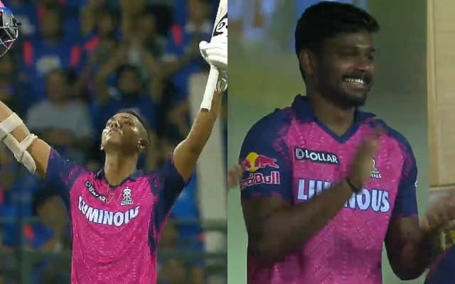 Yashasvi Jaiswal and Sanju Samson (Pic Source-Twitter)