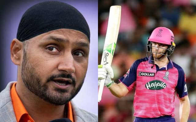 Harbhajan Singh Jos Buttler (Photo Source: Twitter)