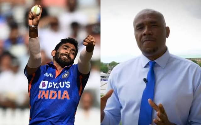 Jasprit Bumrah Ian Bishop (Photo Source: Twitter)