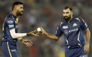 Hardik Pandya and Mohammad Shami (Image Source: BCCI-IPL)