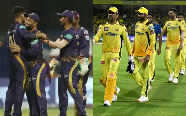 Kolkata Knight Riders vs Chennai Super Kings (Image Credit- Twitter)