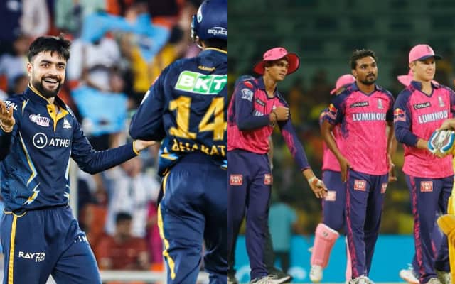 Gujrat Titans vs Rajasthan Royals (Photo Source: Twitter)