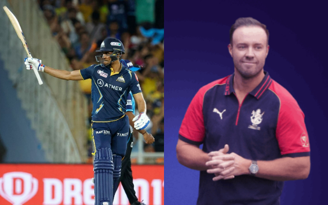 AB de Villiers and Shubman Gill (Image Credit- Twitter)