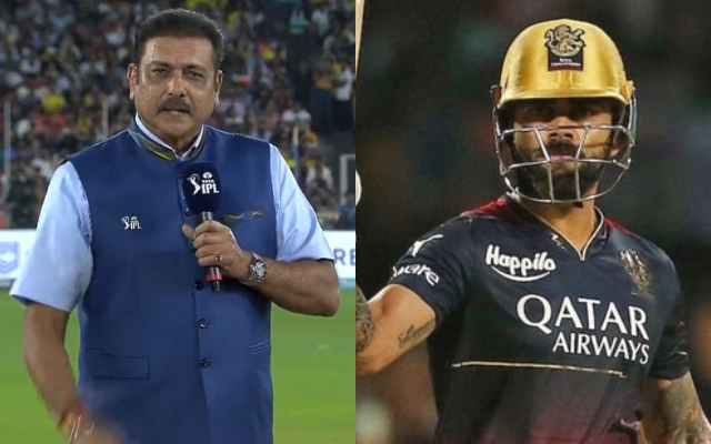 Ravi Shastri and Virat Kohli (Image Source: BCCI-IPL)