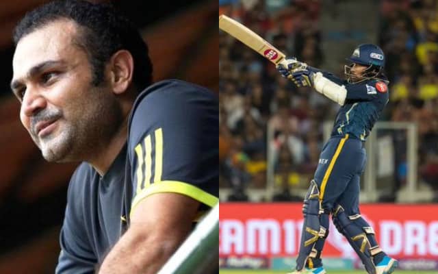 Virender Sehwag Wriddhiman Saha (Photo Source: Twitter)