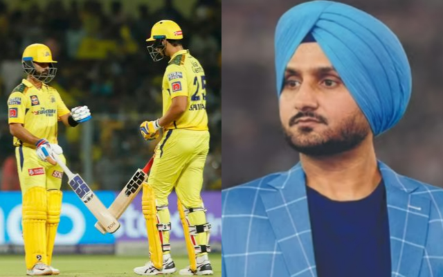 Harbhajan Singh and CSK (Image Credit- Twitter) 