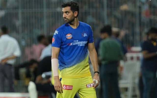 Deepak Chahar (Photo Source: Twitter)